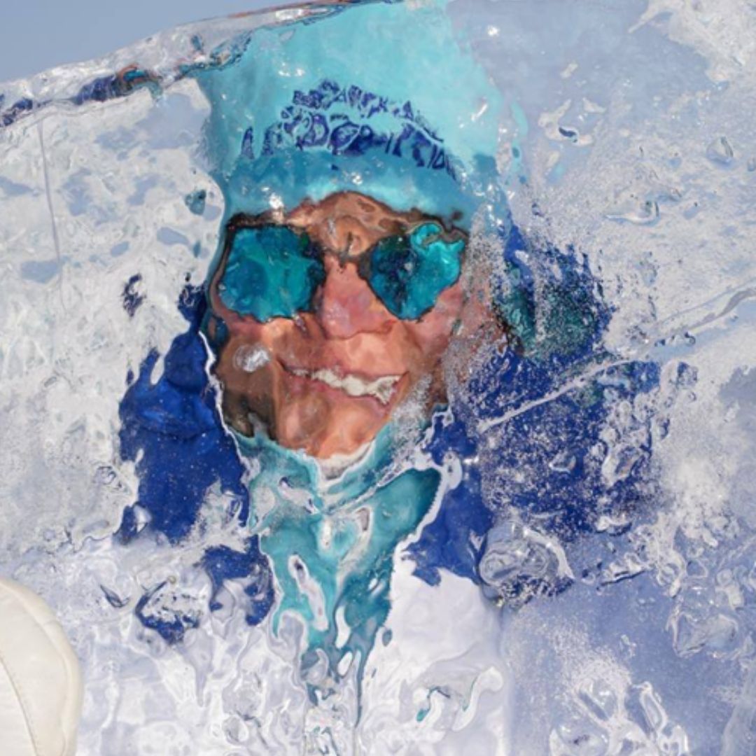 Hovercraft on Lake Baikal